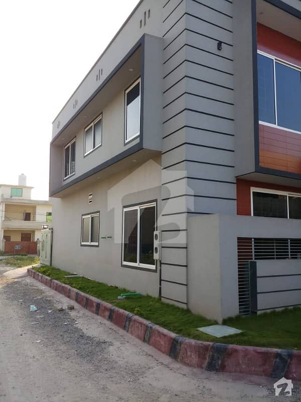 6 Marla Corner Brand New Double Unit House Is Available For Sale In Soan Garden