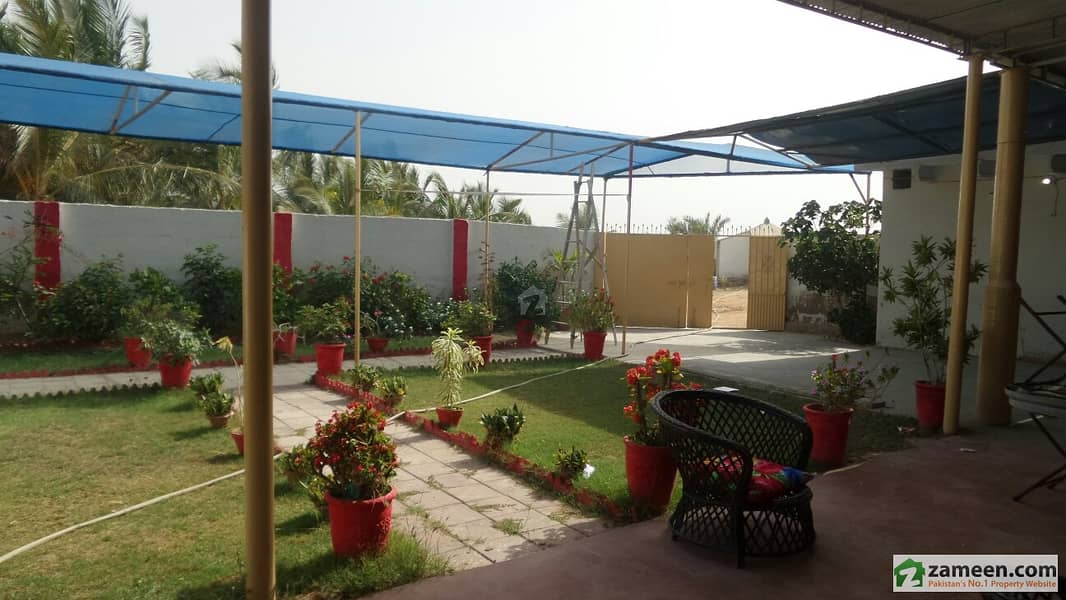 A Very Beautiful Farmhouse Is Available For Rent On National Highway Per Day 30 Thousand Rent