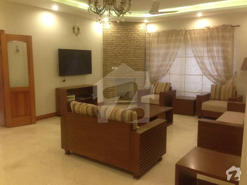 F8 Brand New Luxurious Furnished Ground Portion For Rent Separate Gate