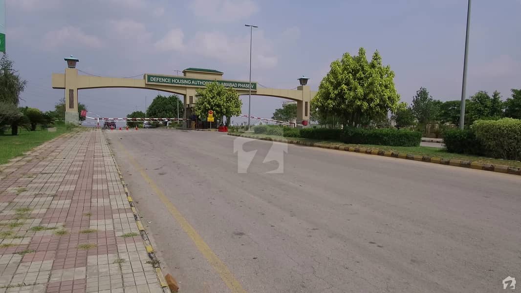 1 Kanal Plot Out Standing Location Available For Sale Dha Phase 5 Islamabad