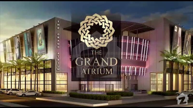 دی گرینڈ ایٹریئم کینال روڈ فیصل آباد میں 1 مرلہ دکان 25 لاکھ میں برائے فروخت۔