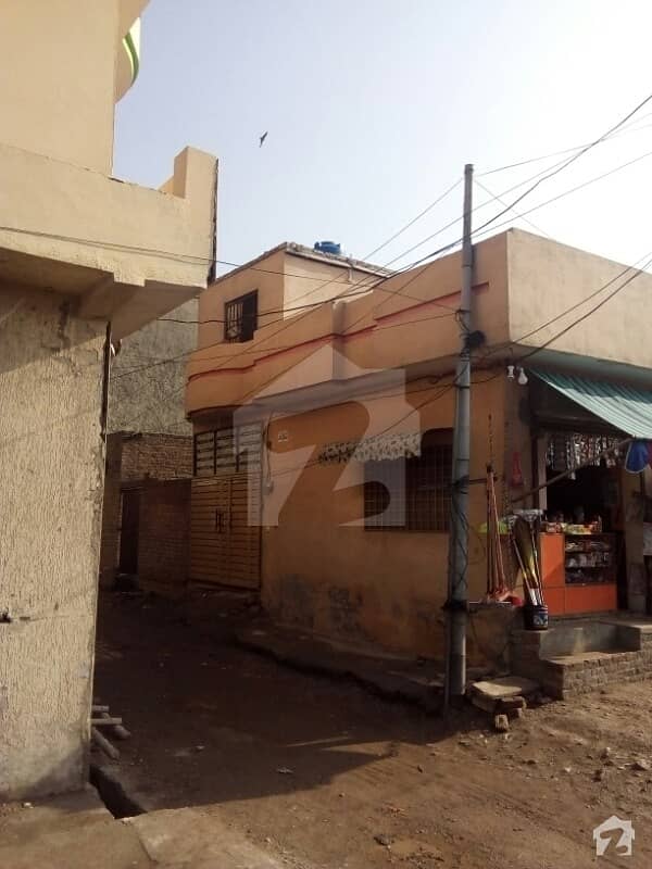 3 Marla Corner House Is Available For Sale With Running Shop Electricity Gas Water