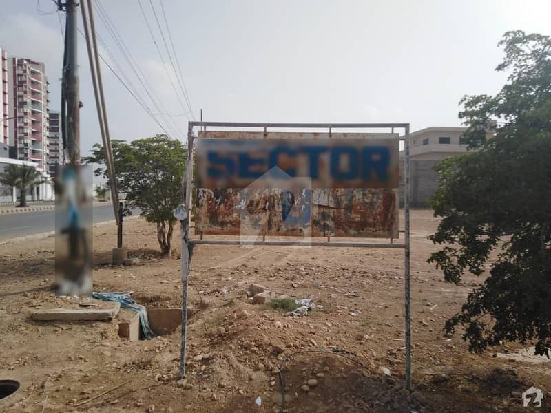 گلشنِ معمار - سیکٹر یو گلشنِ معمار گداپ ٹاؤن کراچی میں 16 مرلہ رہائشی پلاٹ 1.5 کروڑ میں برائے فروخت۔