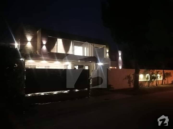 Brand New Stylish  7 Beds Full_basment Full_furnished Bungalow For Sale At Hottest Location Of Dha Lahore  With Swimming Pool And Home_theatre  Most Reasonable Price
