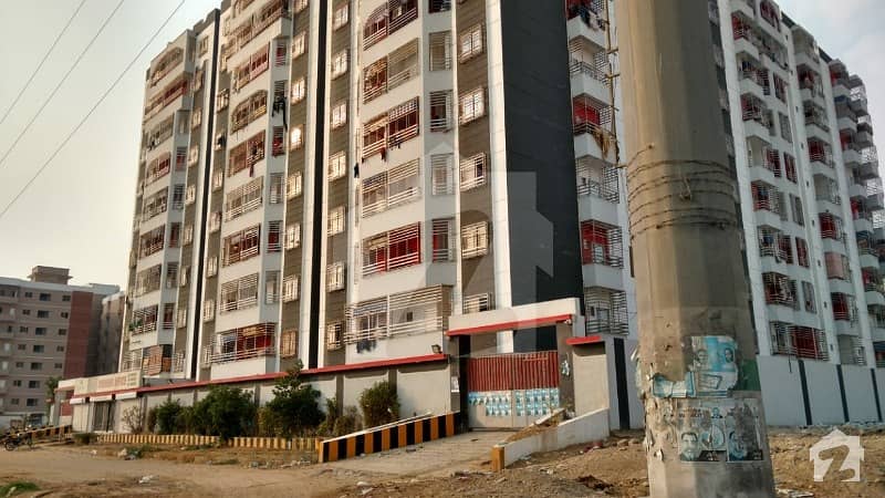 Al Ghafoor Atrium Tower,new Flat 1 Bed Lounge Road Facing North Karachi Sector 11A
