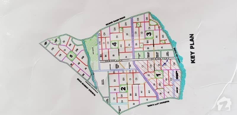 Zone1 A1 . 5 Marla Corner Plot Is Available For Sale