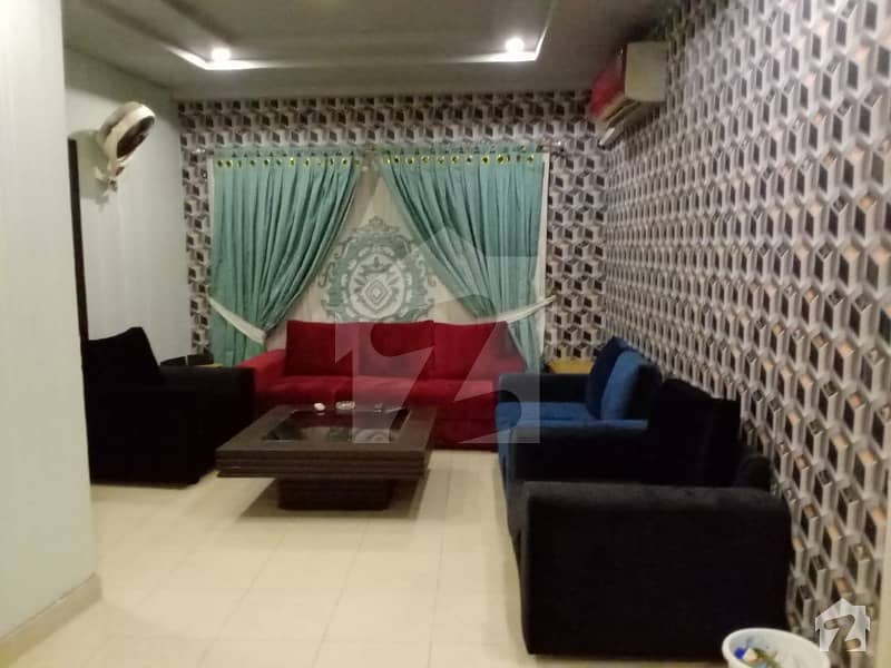 Corner  2 Bed Room Fully Furnished Apartment  In Bahria Town Available