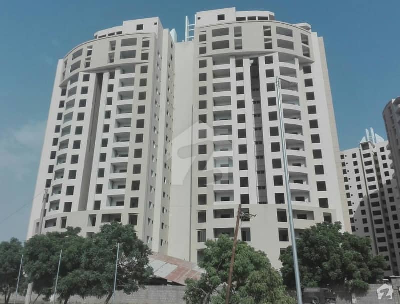 برج-ال-حرمین یونیورسٹی روڈ کراچی میں 2 کمروں کا 5 مرلہ فلیٹ 87 لاکھ میں برائے فروخت۔
