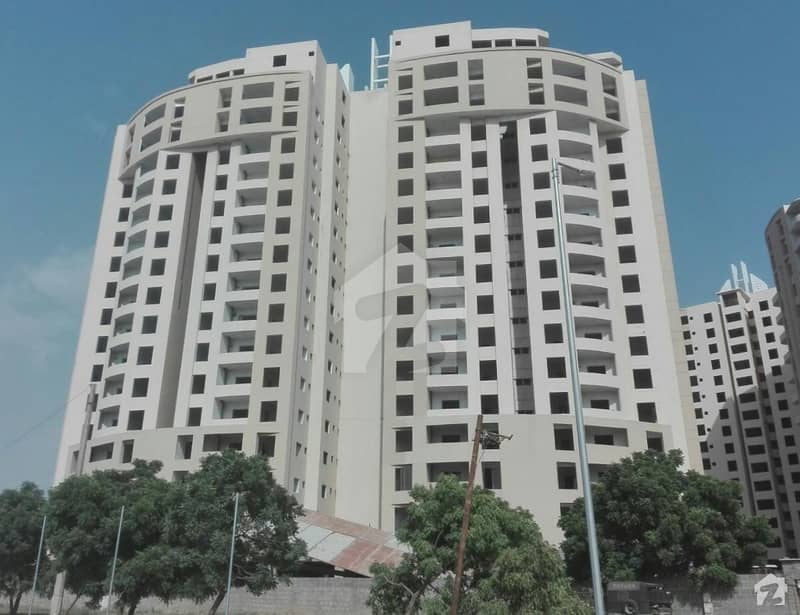 برج-ال-حرمین یونیورسٹی روڈ کراچی میں 2 کمروں کا 5 مرلہ فلیٹ 87 لاکھ میں برائے فروخت۔