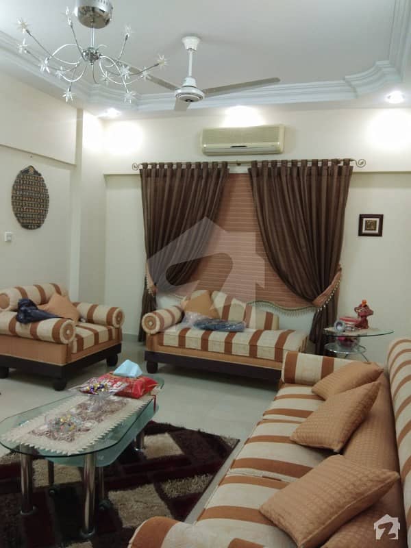 Luxurious 4 Bed Drawing Dining Flat Almost 2300 Sq Ft Net Covered Area For Sale