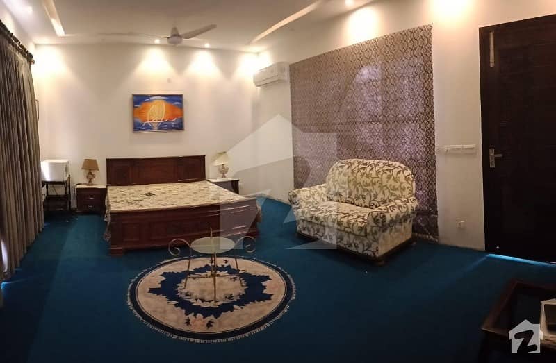 Defence 1 kanal upper portion 1 bed full furnished far rent in phase 4