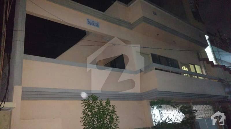 House Ground Plus 1 West Open Well Maintained  Good Location North Karachi 11a