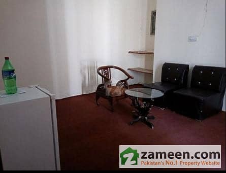 1 Bed Room TV Lounge Kitchen Furnished On Zafar Ali Road Lahore