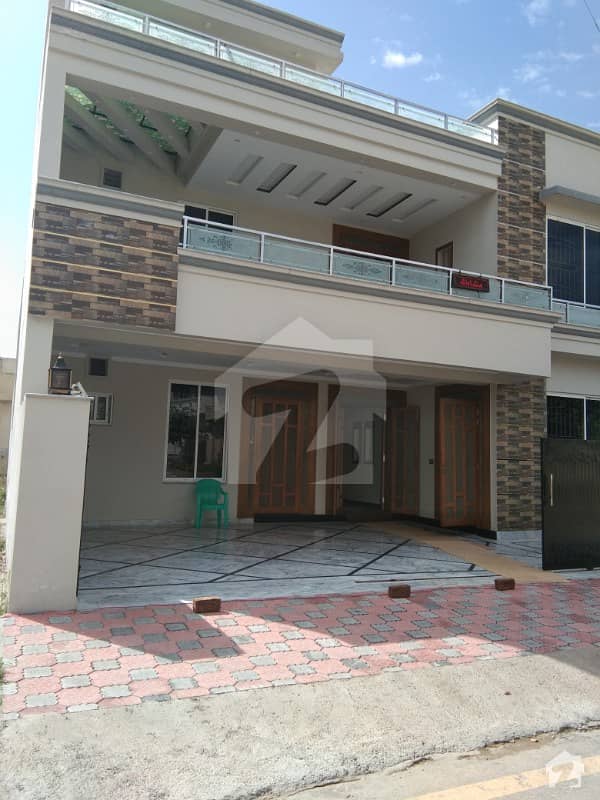 Brand New 12 Marla Double Storey Luxury Lush House For Sale In Cbr Town Islamabad