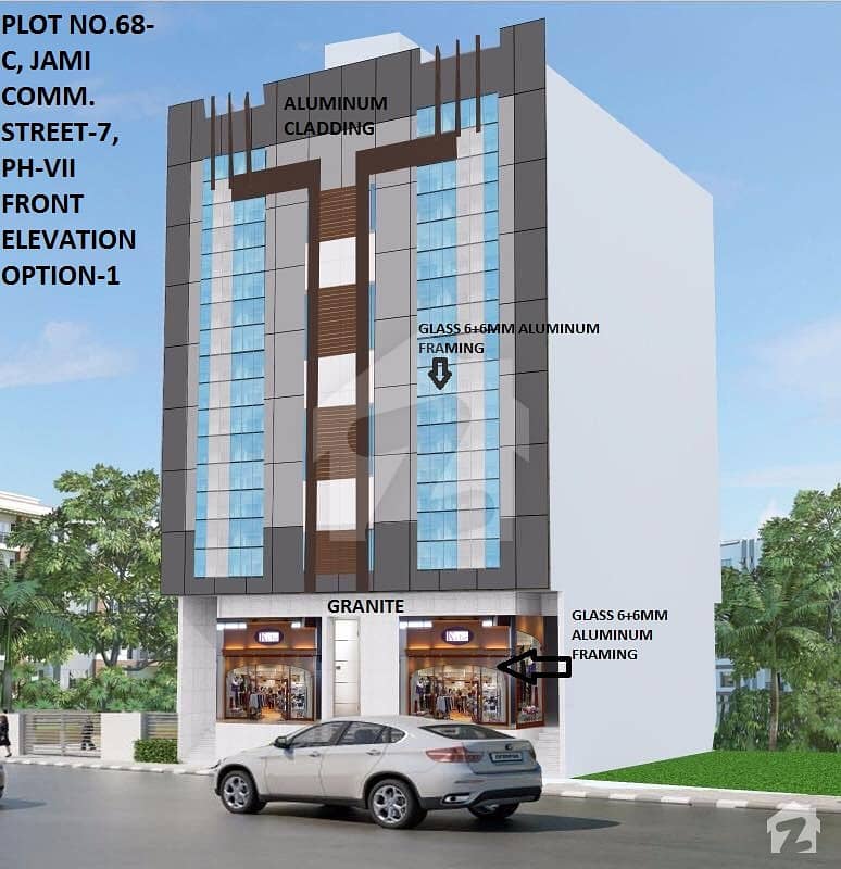 Office For Sale 540 Square Feet Dha Phase Vii Jami Commercial