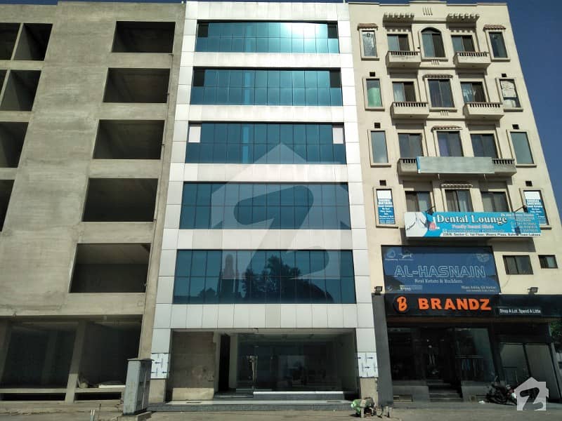 8 Marla Commercial Plaza Available For Sale  Bahria Town Lahore Sector C Main Boulevard 150 Fr Road Back 2 Said Open