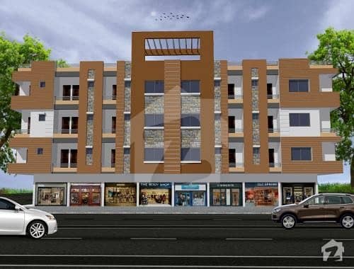 Well Build Flat Is Available For On Easy Installments In Surjani Town