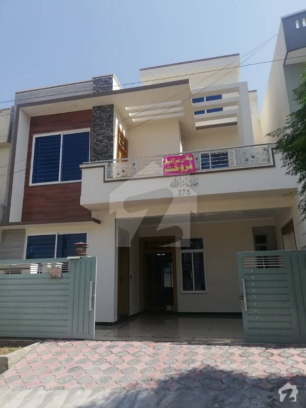 Brand New 7 Marla Double Storey Luxury Lush House For Sale In Cbr Town Islamabad