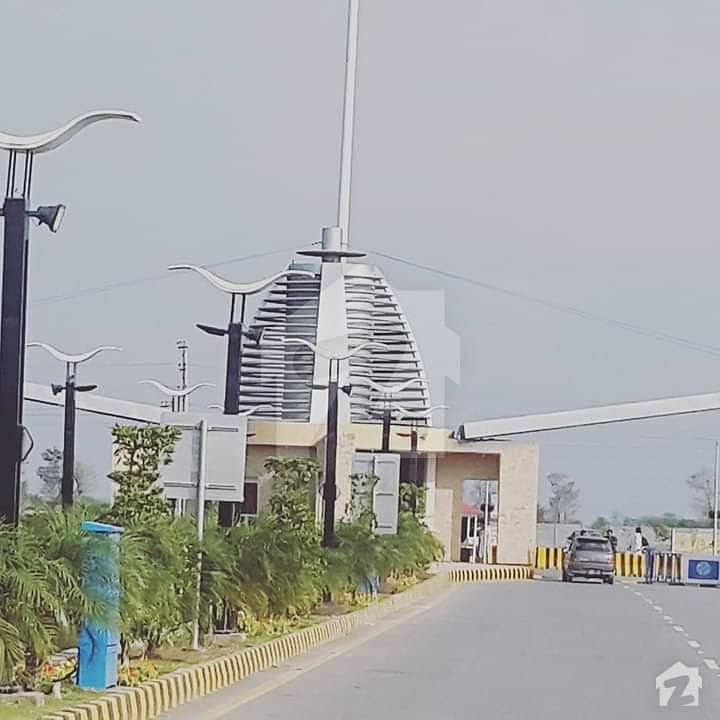 Rafi Ext 1 Kanal Corner  Facing Park Plot For Sale In Sector E Bahria Town Lahore