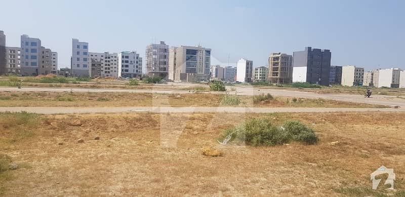 Corner Commercial Plot For Sale 200 Sq Yard Parking Close To Zulfiqar Avenue Phase 8 Dha