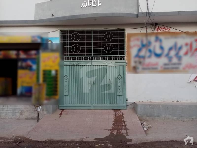 Double Storey Beautiful Corner Commercial Building Flat Available For Rent At Ayub Park Okara