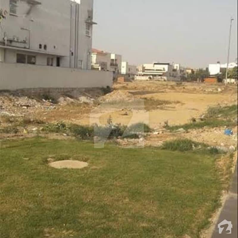 Dha Phase 6 A Block 12 Marla Corner Plot For Sale 100 Ft Road