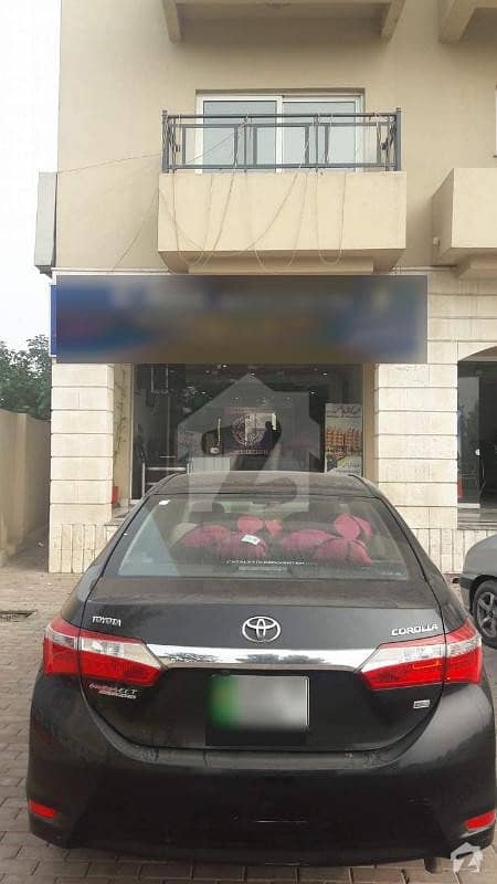 Facing Canal 620 Sq Feet Corner Shop For Sale T In Bahria Town Sector D Canal Heights