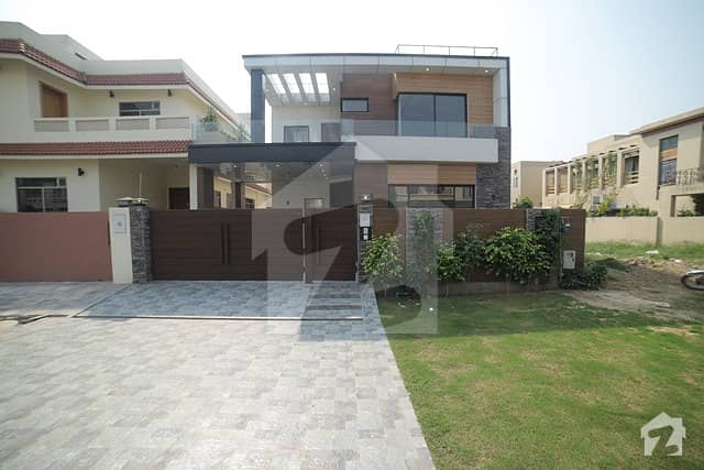 10 Marla Brand New Double Unit Designer Bungalow With Basement Near To Wateen Chowk Phase 5 Ideal For Two Families