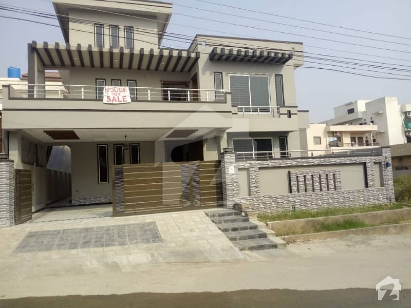Brand New 1 Kanal Double Storey Luxury Lush House For Sale In Soan Garden Islamabad