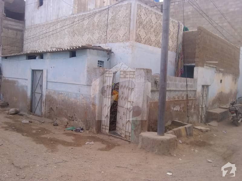 کورنگی - سیکٹر 33/سی کورنگی ۔ سیکٹر 33 کورنگی کراچی میں 3 کمروں کا 4 مرلہ مکان 55 لاکھ میں برائے فروخت۔