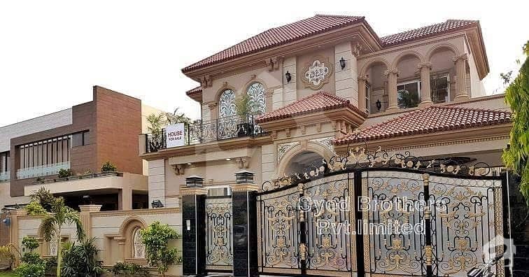 1 Kanal Beautiful Spanish Villa in Phase 6 Near to DHA Complex Main CCA Gloria Jeans Lahore Cantt