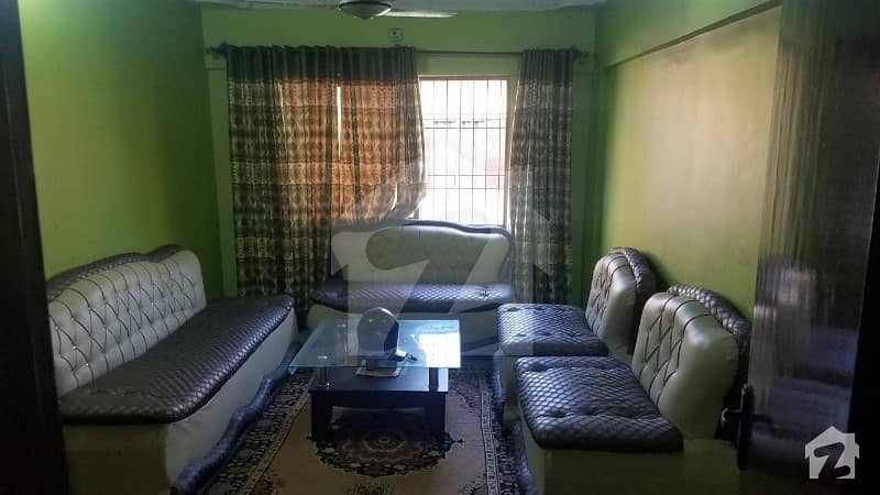 3 Bed DD 4th Floor Flat for sale in FB Area Aisha Manzil Abbas Square