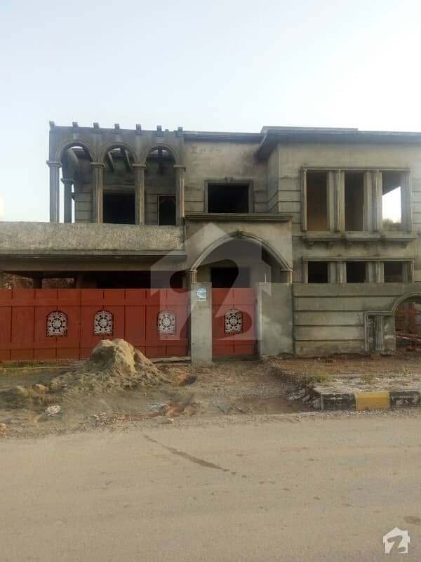 Bahria Town Overseas Sector Kanal Grey Structure House For Sale Bahria Town Phase 8, Bahria Town