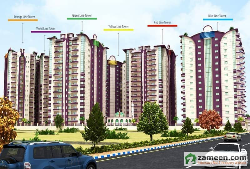 Type B - 5 Rooms Apartment Green Line Tower Of New Building Capital Residencia In Sector E-11 On Main Margalla Road Islamabad Type B - 5 Rooms Apartment Green Line Tower Of New Building Capital Residencia In Sector E-11 On Main Margalla Road Islamabad