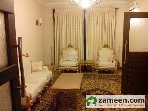 Fully Furnished Ground Portion For Rent With Separate Gate