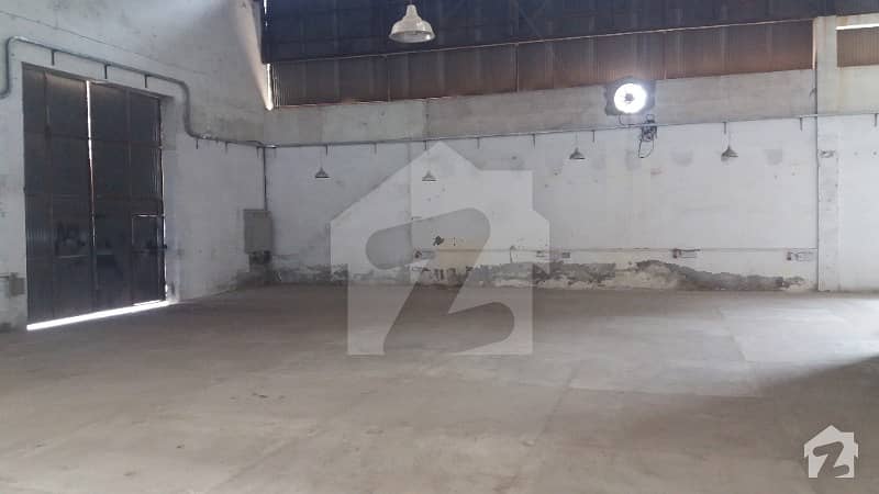 Factory Warehouse Storage Space 15000 Sq. Ft Covered With 100kva Electricity Connection Vacant For Rent
