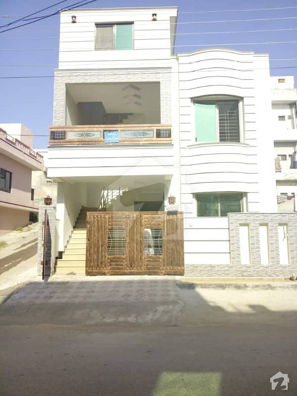 Brand New Corner 5 Marla Double Storey Luxury Lush House For Sale In Pakistan Town Phase1