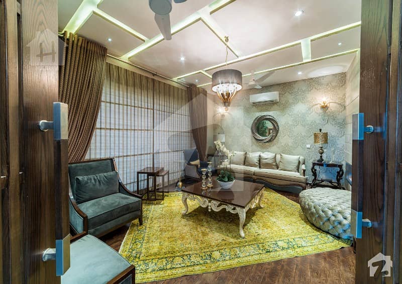 Mazhar Design Layout Bungalow With Wing Chair Furniture