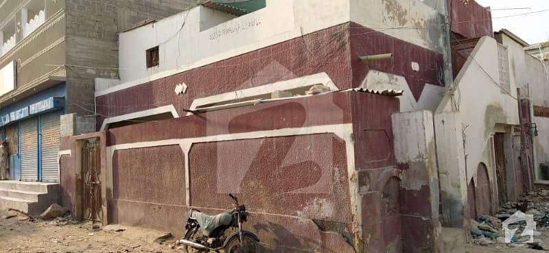 80 Sq yard RCC Corner House For Sale - Bilal Colony Sec 8-A