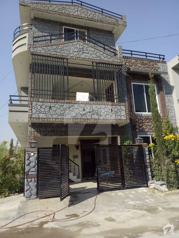 Brand New 6 Marla Double Storey Luxury Lush House Is Available For Sale In Soan Garden Islamabad