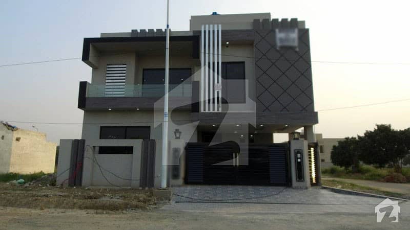 9 Marla Brand New Corner House For Sale In E Block Of Bankers Avenue Lahore