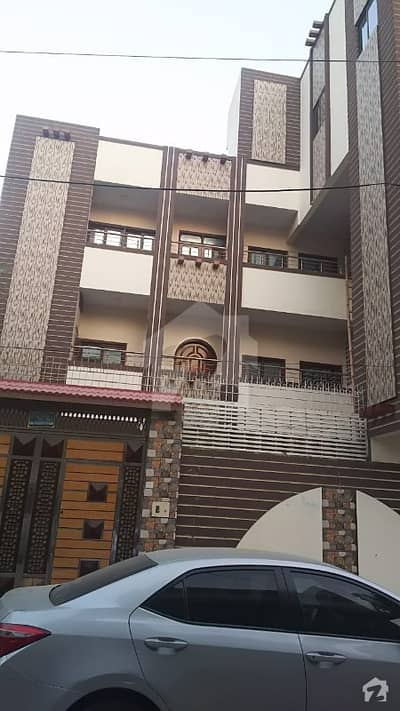 Nazimabad 1 No Lavish House Ground 2 New construction 216Square yards 5 Rooms floor