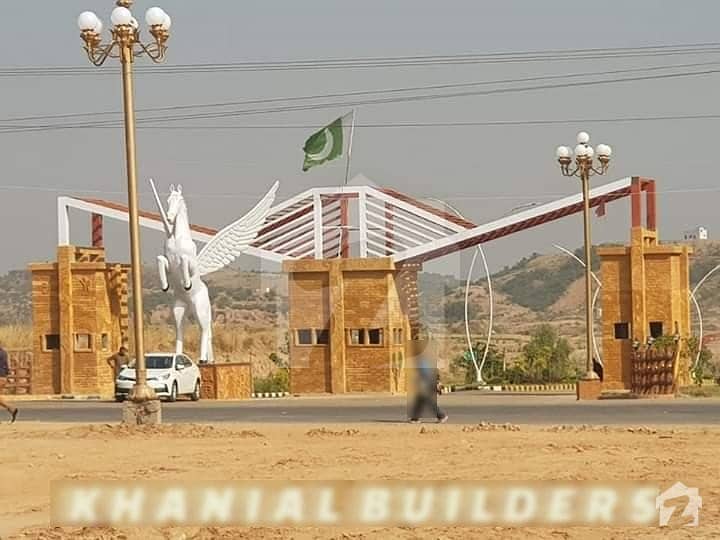 خائنال ھومز چکری روڈ راولپنڈی میں 5 مرلہ رہائشی پلاٹ 7 لاکھ میں برائے فروخت۔