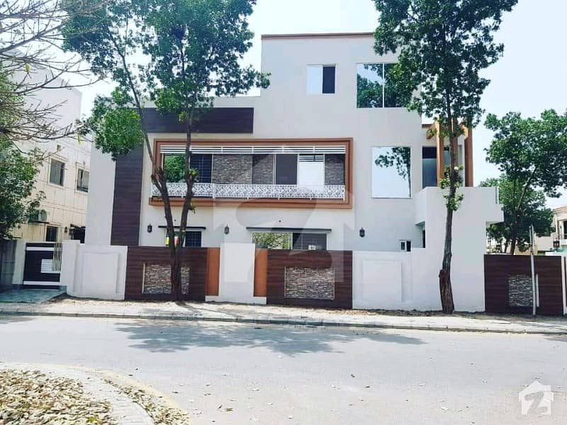 Brand New 12 Marla Stylish Solid Corner Facing Park House Sale In Bahria Town Lahore Sector C Block Chambeli