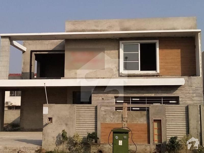 1 Kanal Beautiful House For Sale In Dha Phase 6 With Charming Elevation Grey Structure