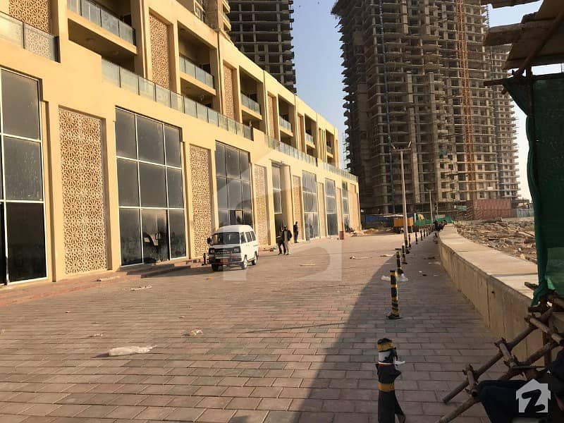 Sea Front Shop  For Sale Ready For Possession In DHA Phase VIII Emaar Crescent Bay