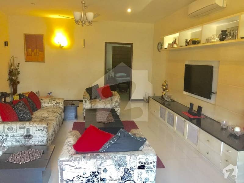 Outclass Fully Furnished Bungalow With Basement On Most Prime Location Of Phase 6 DHA