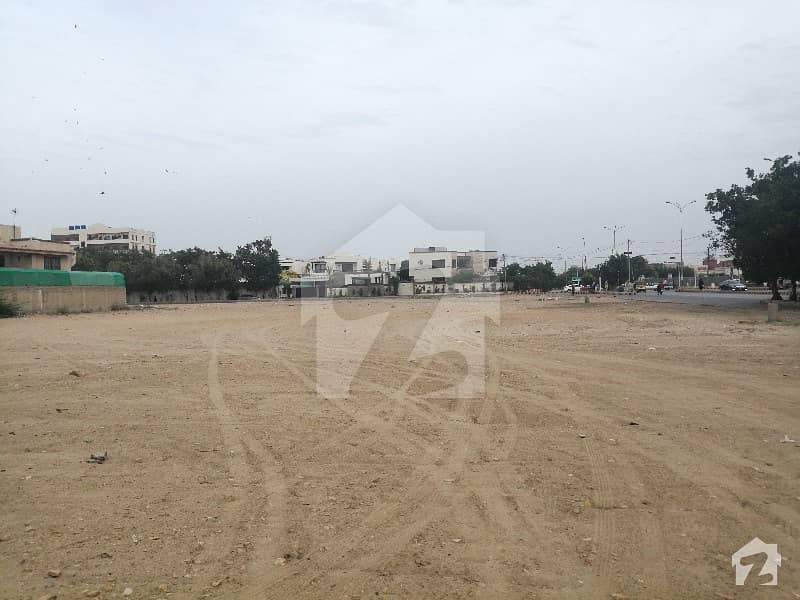 120 Front 2000 Sq Yard Residential Plot Is Up For Sale Off 30th Street Khayaban E Rahat