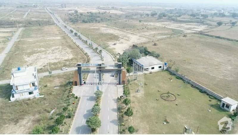 1 Kanal Aziz Khan Road Develop Plot For Sale
