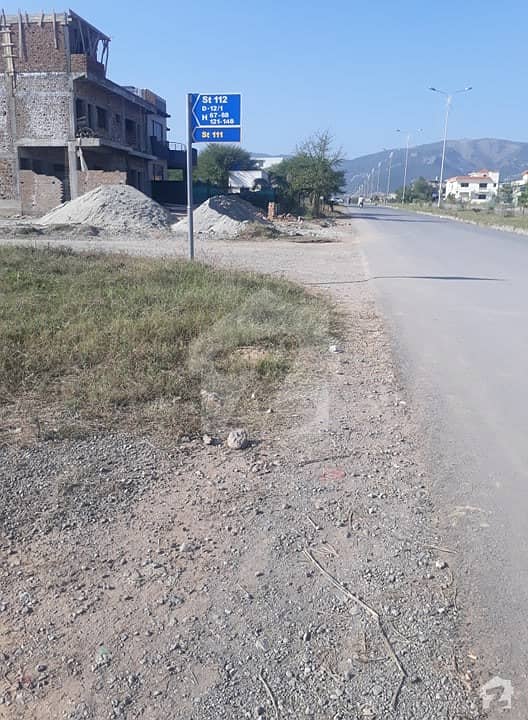 Top Class Location Plot D-12 - 40x80 Double To Second Plot Leveled Margalla Facing Available For Sale